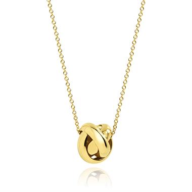 Echo 18ct Yellow Gold Necklace thumbnail