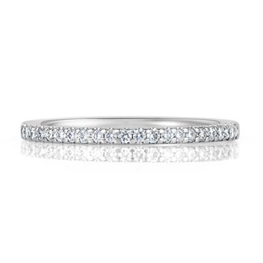 Platinum Fine Claw Brilliant Cut 0.25ct Diamond Ring thumbnail