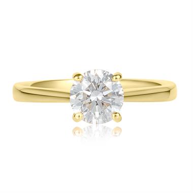 18ct Yellow Gold Diamond Solitaire Engagement Ring 1.00ct  thumbnail