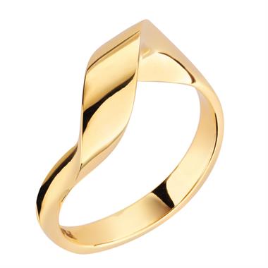 Flamenco 18ct Yellow Gold Ring thumbnail