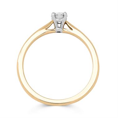 18ct Yellow Gold Diamond Solitaire Engagement Ring 0.30ct thumbnail
