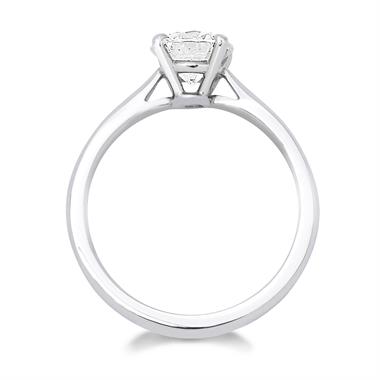 Platinum Classic Design Diamond Solitaire Engagement Ring 1.20ct thumbnail