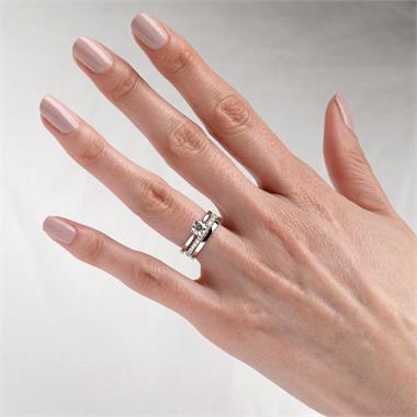 Platinum Six Claw Design Diamond Solitaire Engagement Ring 0.70ct thumbnail