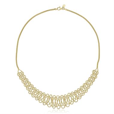 18ct Yellow Gold Double Filigree Necklace
 thumbnail
