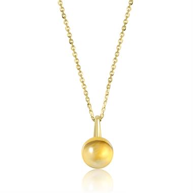 Candy 18ct Yellow Gold Citrine Necklace thumbnail