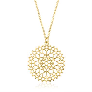 Element 18ct Yellow Gold Necklace 20.5mm thumbnail