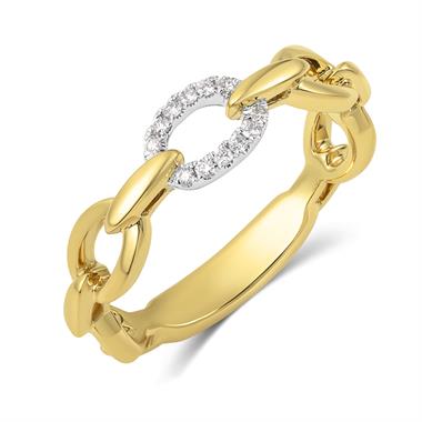 Artemis 18ct Yellow Gold Diamond Ring thumbnail