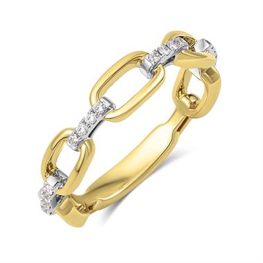 Artemis 18ct Yellow Gold Diamond Ring thumbnail