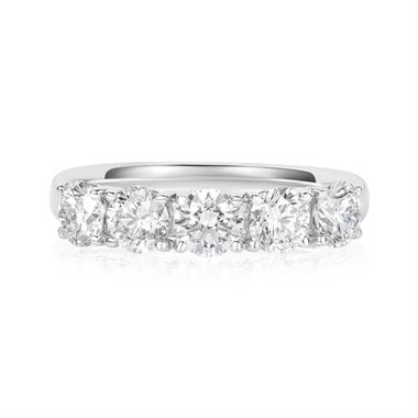Platinum Lab Grown Diamond Eternity Ring 1.50ct thumbnail