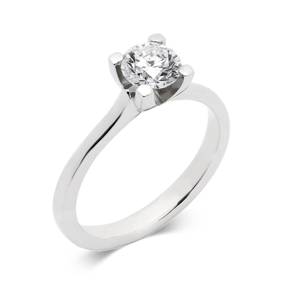Diamond Solitaire Ring 0.70ct | Pravins