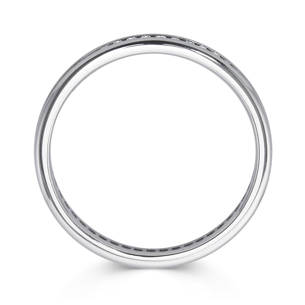 Platinum 0.25ct Full Diamond Channel Ring Thumbnail Image 1