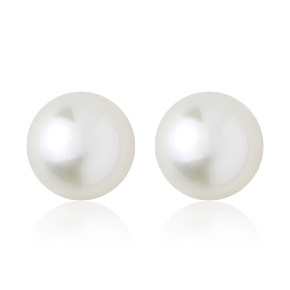 18ct Yellow Gold Freshwater Pearl Stud Earrings 4mm Thumbnail Image 0