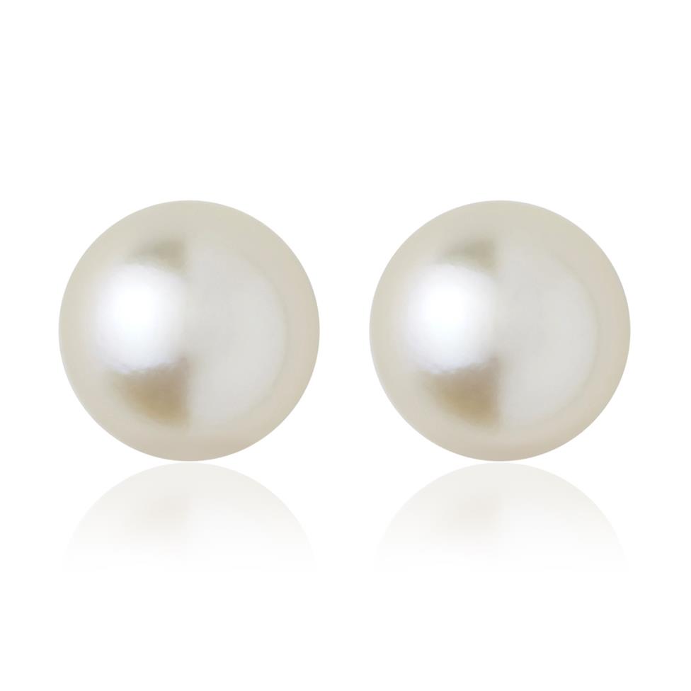 18ct Yellow Gold Freshwater Pearl Stud Earrings 5mm Thumbnail Image 0