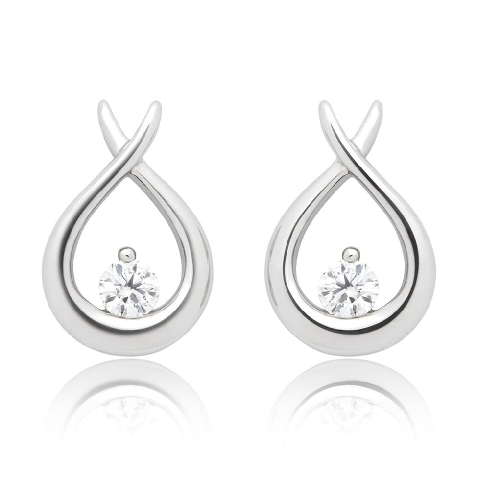 Keepsafe Diamond Stud Earrings 0.14ct | Pravins
