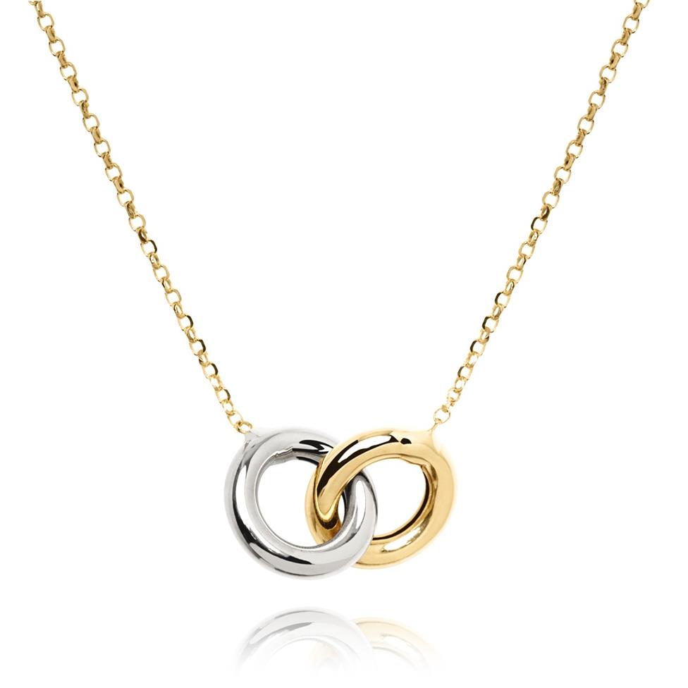 Union 18ct White and Yellow Gold Necklace Thumbnail Image 0