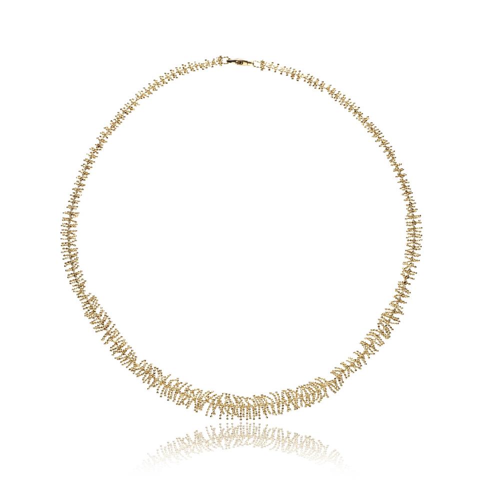 Willow 18ct Yellow Gold Necklace Thumbnail Image 0