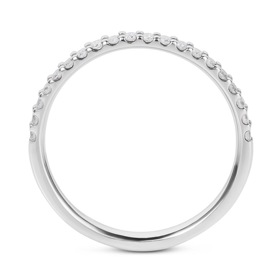 Platinum Diamond Half Eternity Ring 0.23ct Thumbnail Image 2