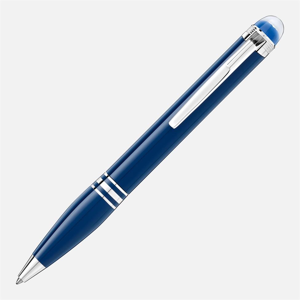 Montblanc StarWalker Blue Planet Precious Resin Ballpoint Pen Image 1