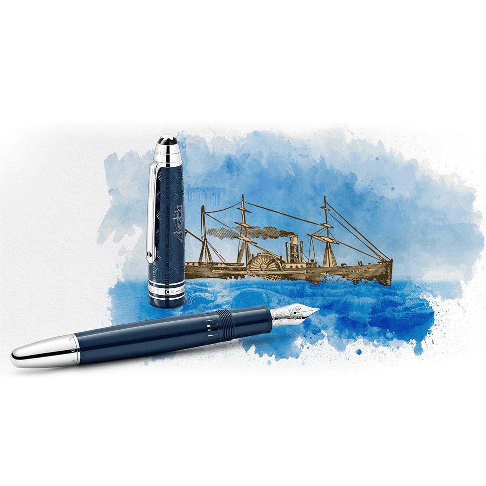 Montblanc Meisterstuck Around the World in 80 Days LeGrand Fountain Pen Thumbnail Image 2