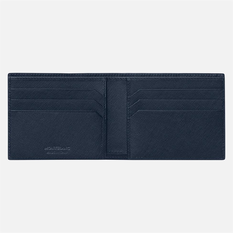Montblanc Sartorial Six Card Blue Wallet Thumbnail Image 1