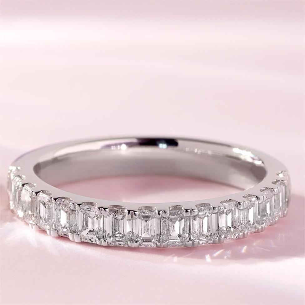 Platinum Diamond Half Eternity Ring 0.95ct Thumbnail Image 1