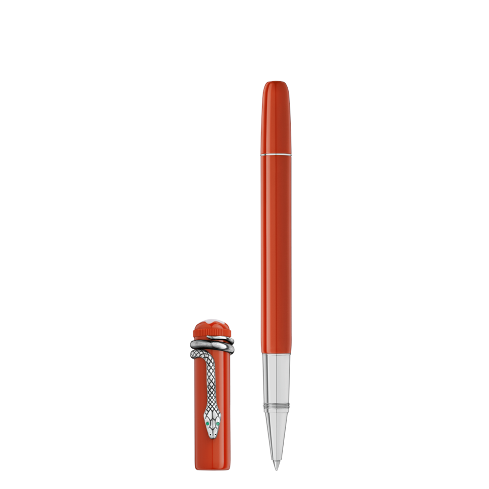 Montblanc Heritage Rouge et Noir Coral Rollerball Thumbnail Image 4