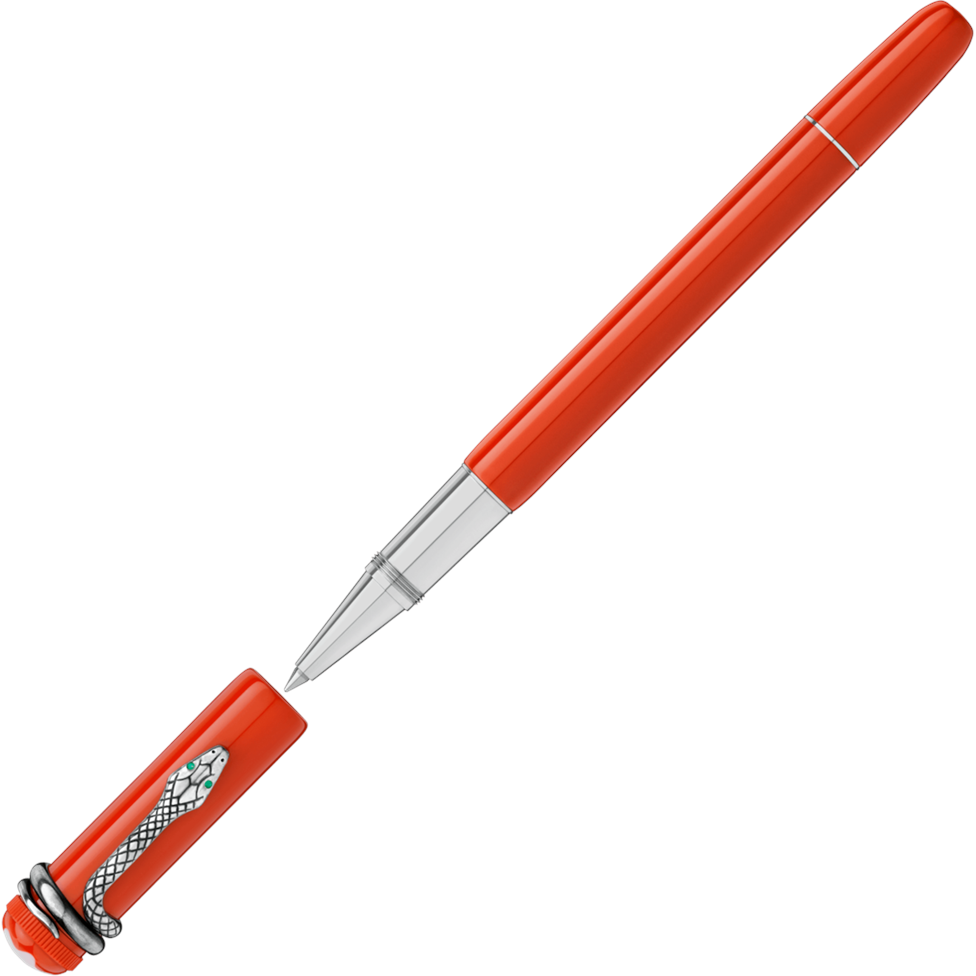 Montblanc Heritage Rouge et Noir Coral Rollerball Thumbnail Image 0