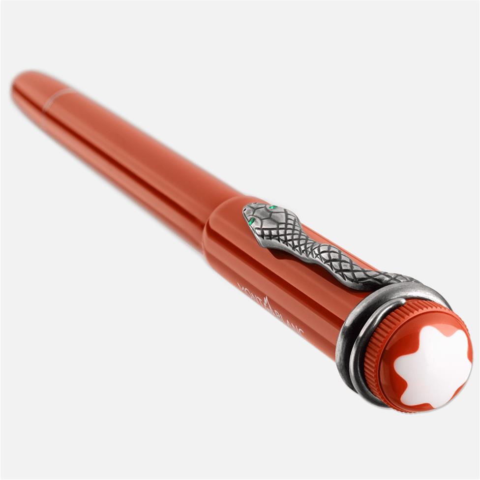 Montblanc Heritage Rouge et Noir Coral Fountain Pen Thumbnail Image 4