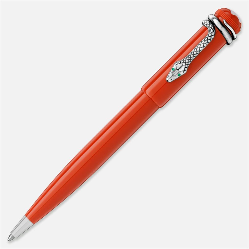 Montblanc Heritage Rouge et Noir Coral Ballpoint Pen Thumbnail Image 0