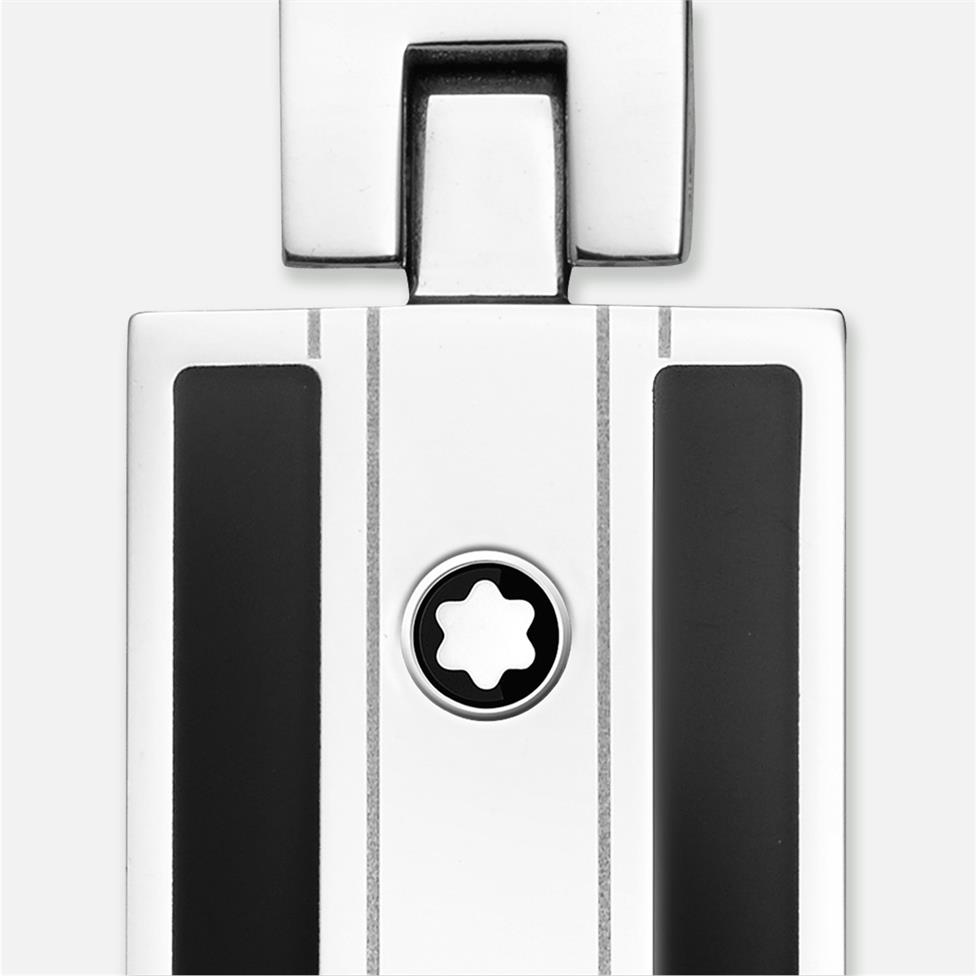 Montblanc Meisterstuck Enamelled Rectangular Key Fob Thumbnail Image 1