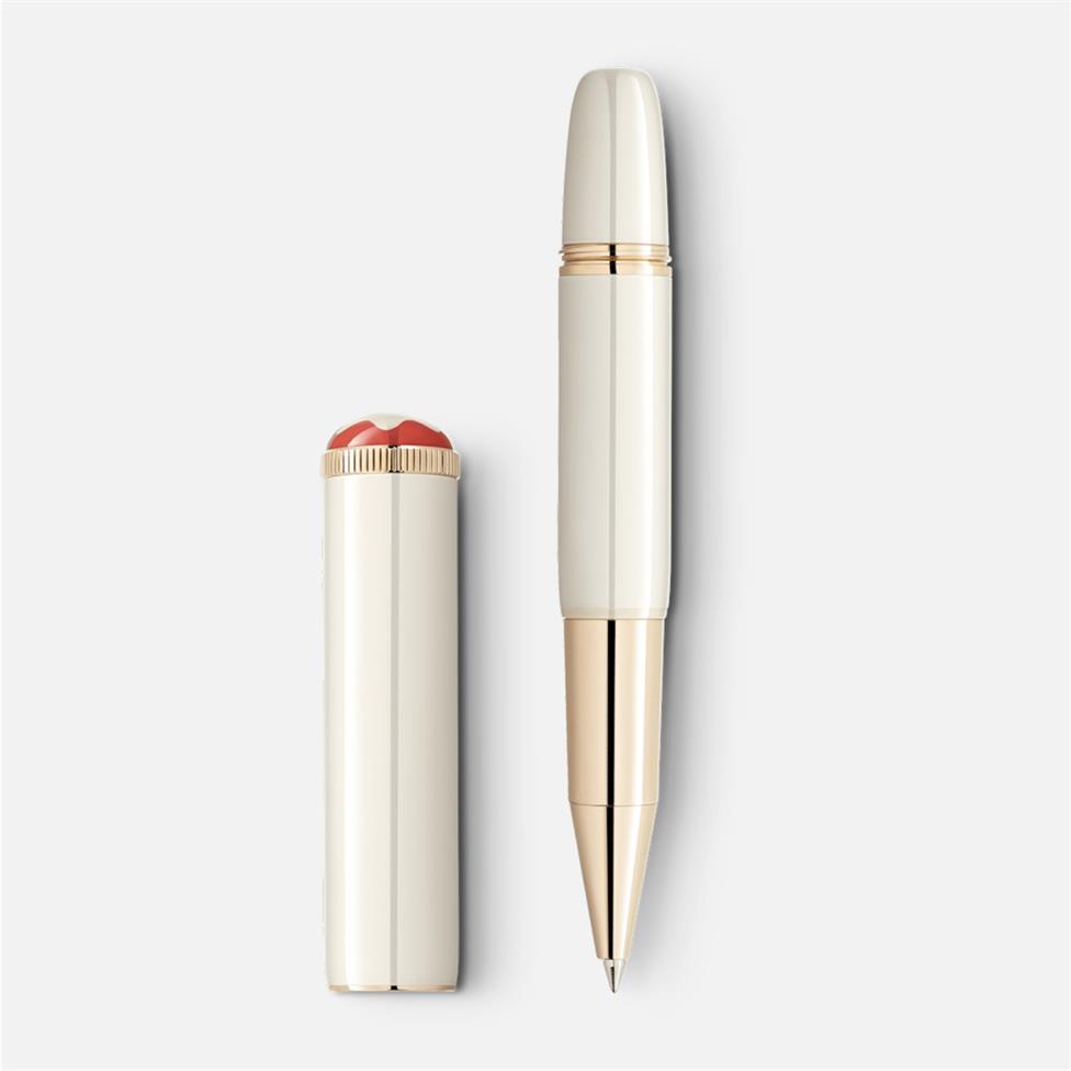 Montblanc Heritage Rouge et Noir Baby Ivory Rollerball Thumbnail Image 4
