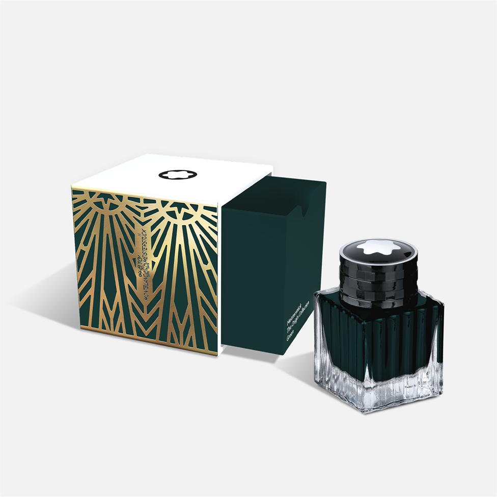 Montblanc Meisterstuck The Origin Collection Green Ink Bottle 50ml Thumbnail Image 1