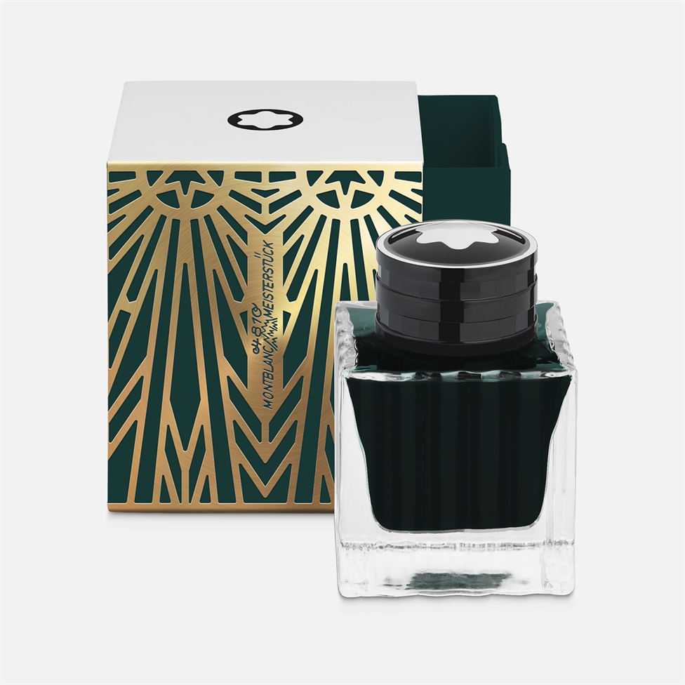 Montblanc Meisterstuck The Origin Collection Green Ink Bottle 50ml Thumbnail Image 0