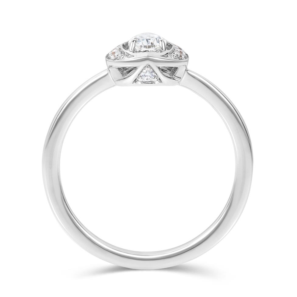 Theia 18ct White Gold Diamond Ring Thumbnail Image 2