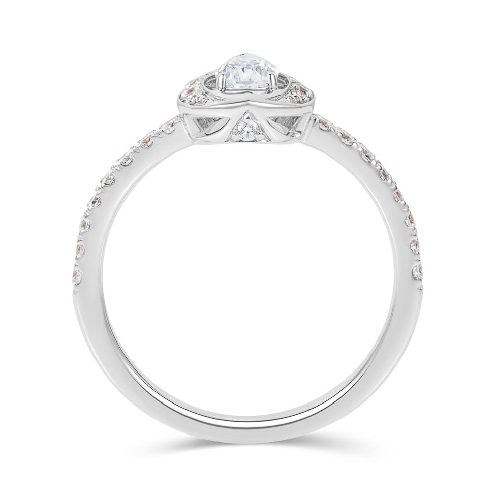 Theia 18ct White Gold Diamond Ring Thumbnail Image 2