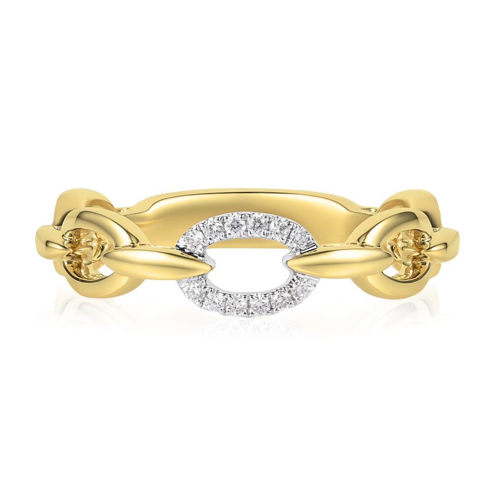Artemis 18ct Yellow Gold Diamond Ring Thumbnail Image 2