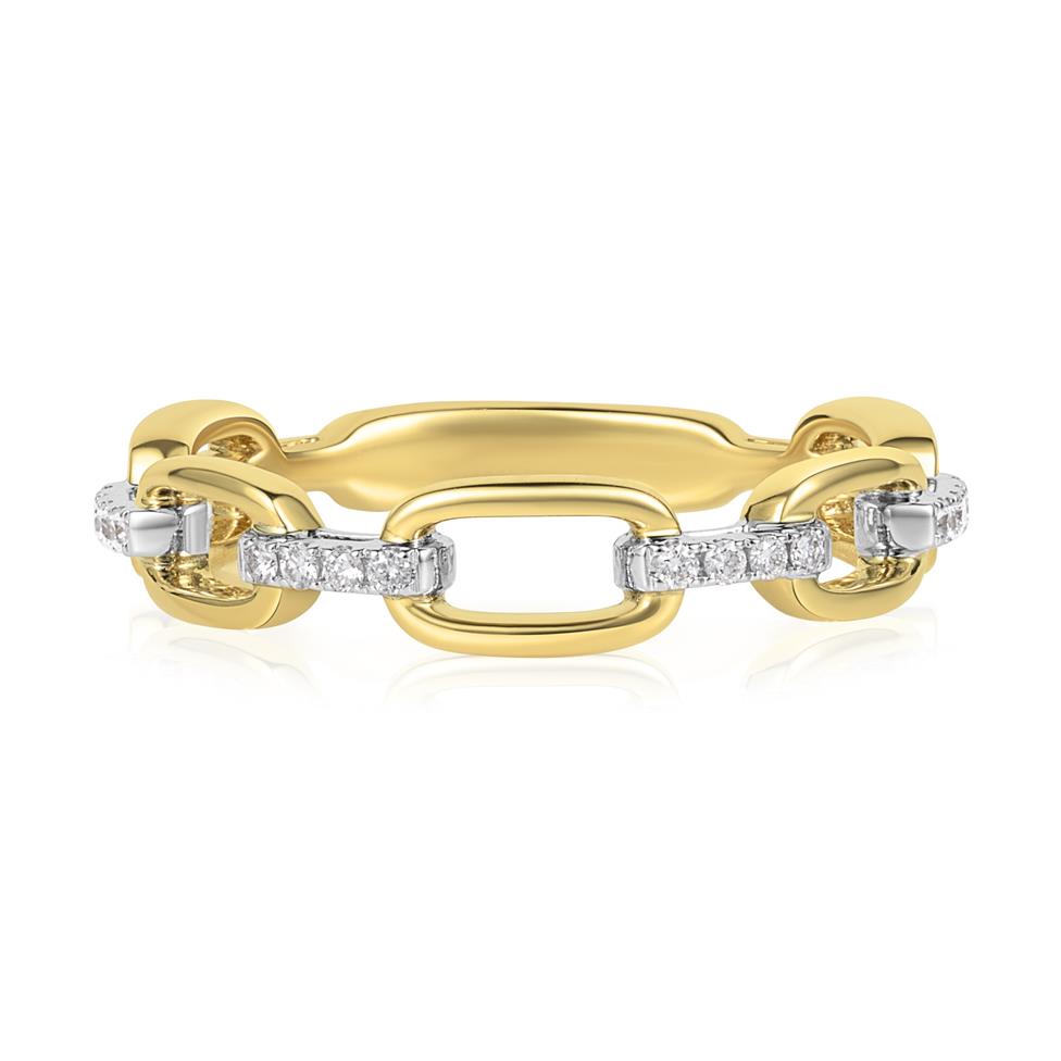 Artemis 18ct Yellow Gold Diamond Ring Thumbnail Image 2