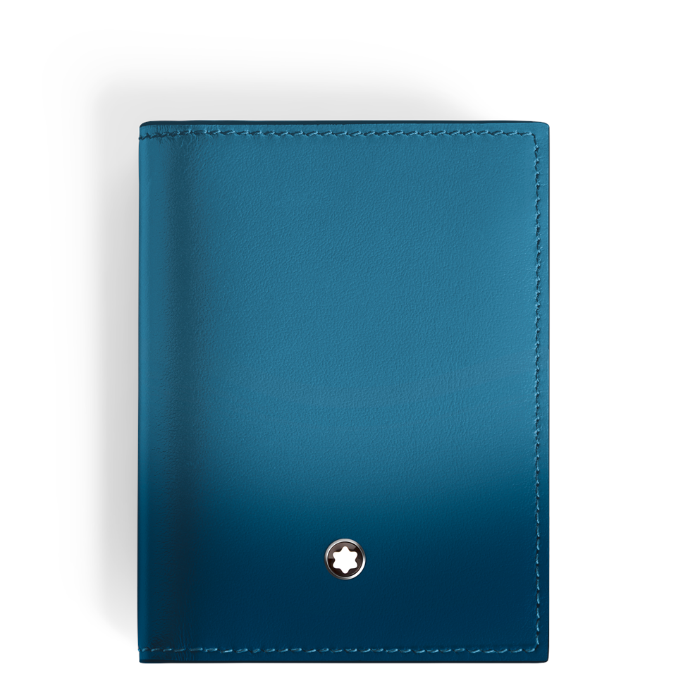 Montblanc Meisterstuck Card Holder Sfumato Smoky Blue Thumbnail Image 0