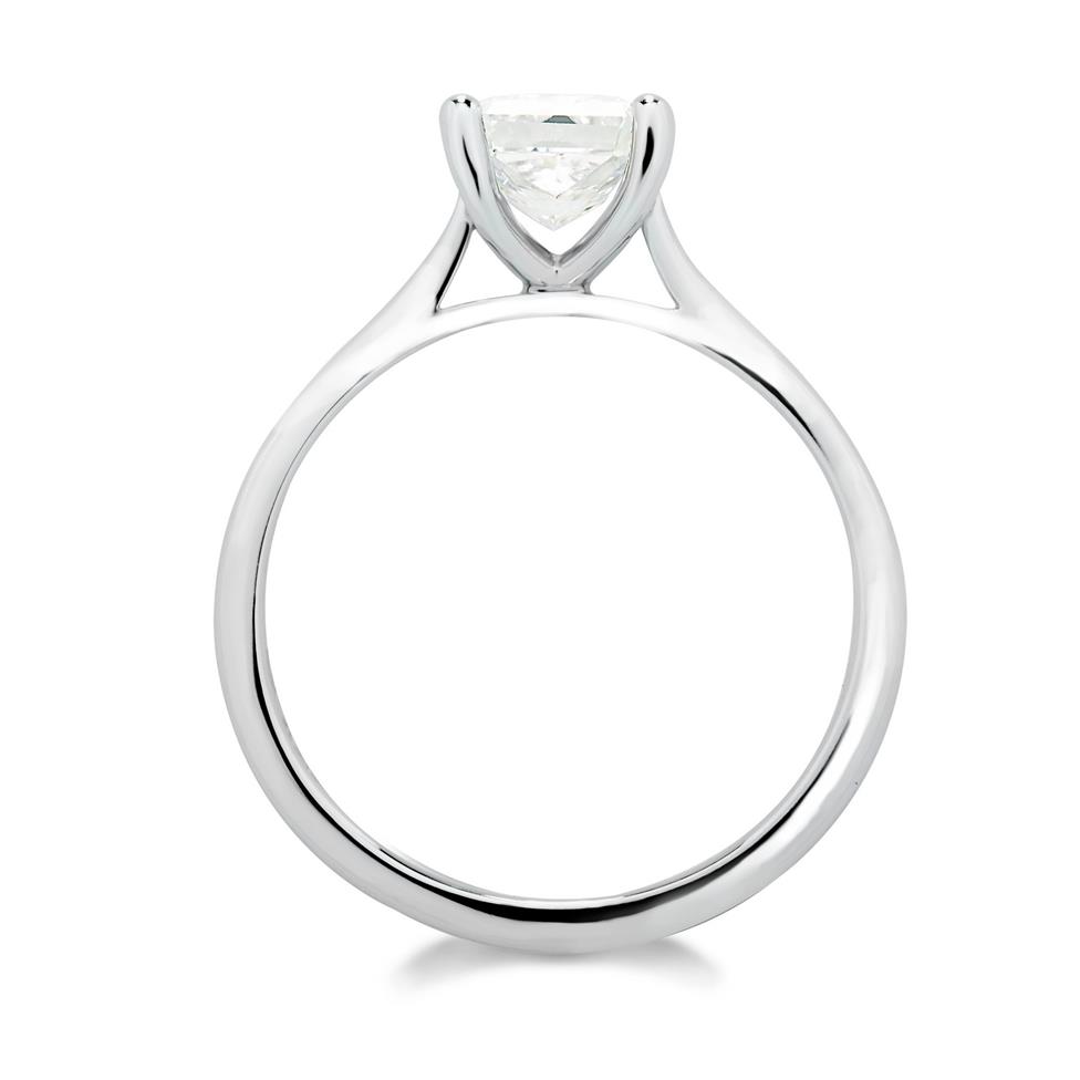 Platinum 1.00ct Diamond Solitaire Ring Thumbnail Image 1