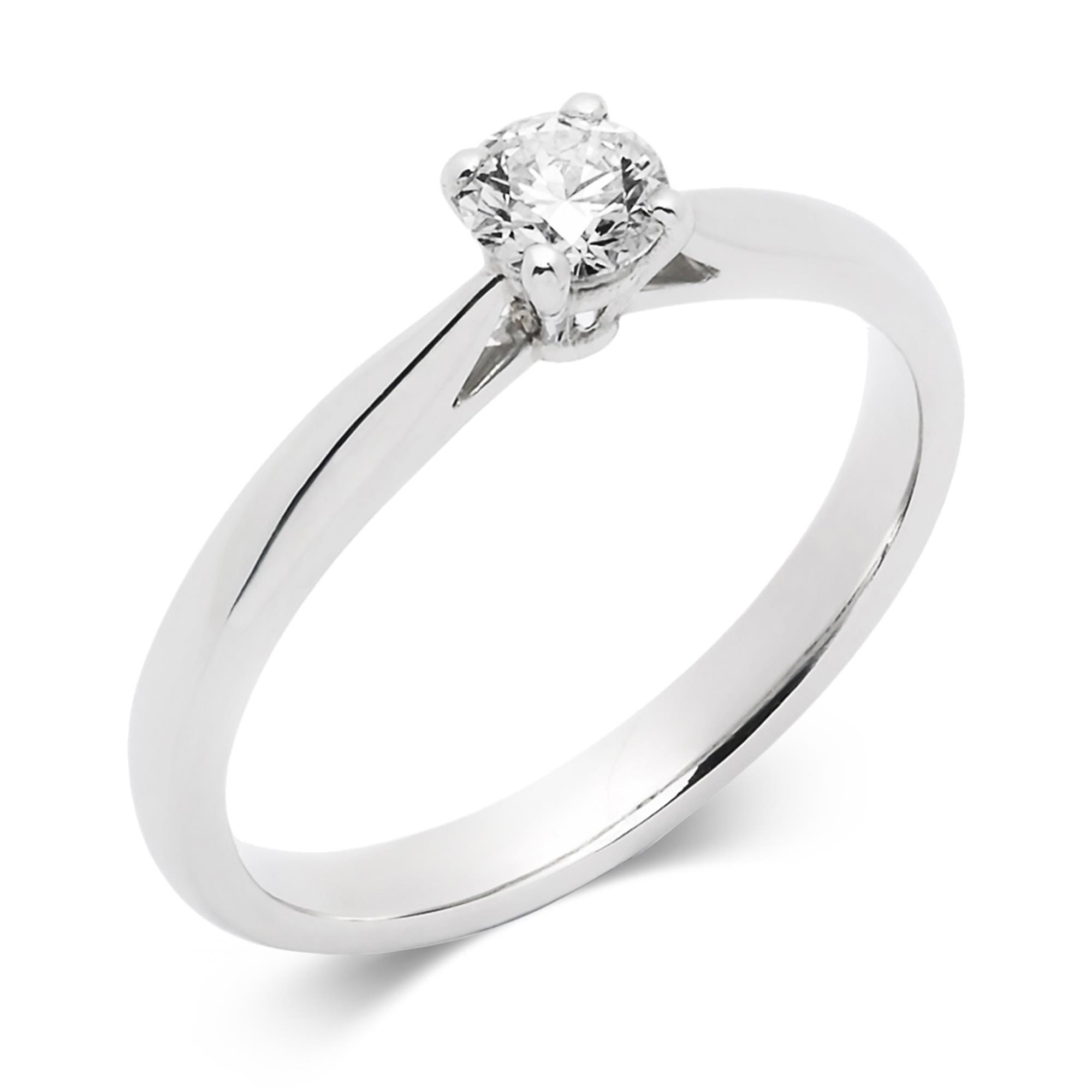 Classic Diamond Solitaire Ring 0.30ct | Pravins
