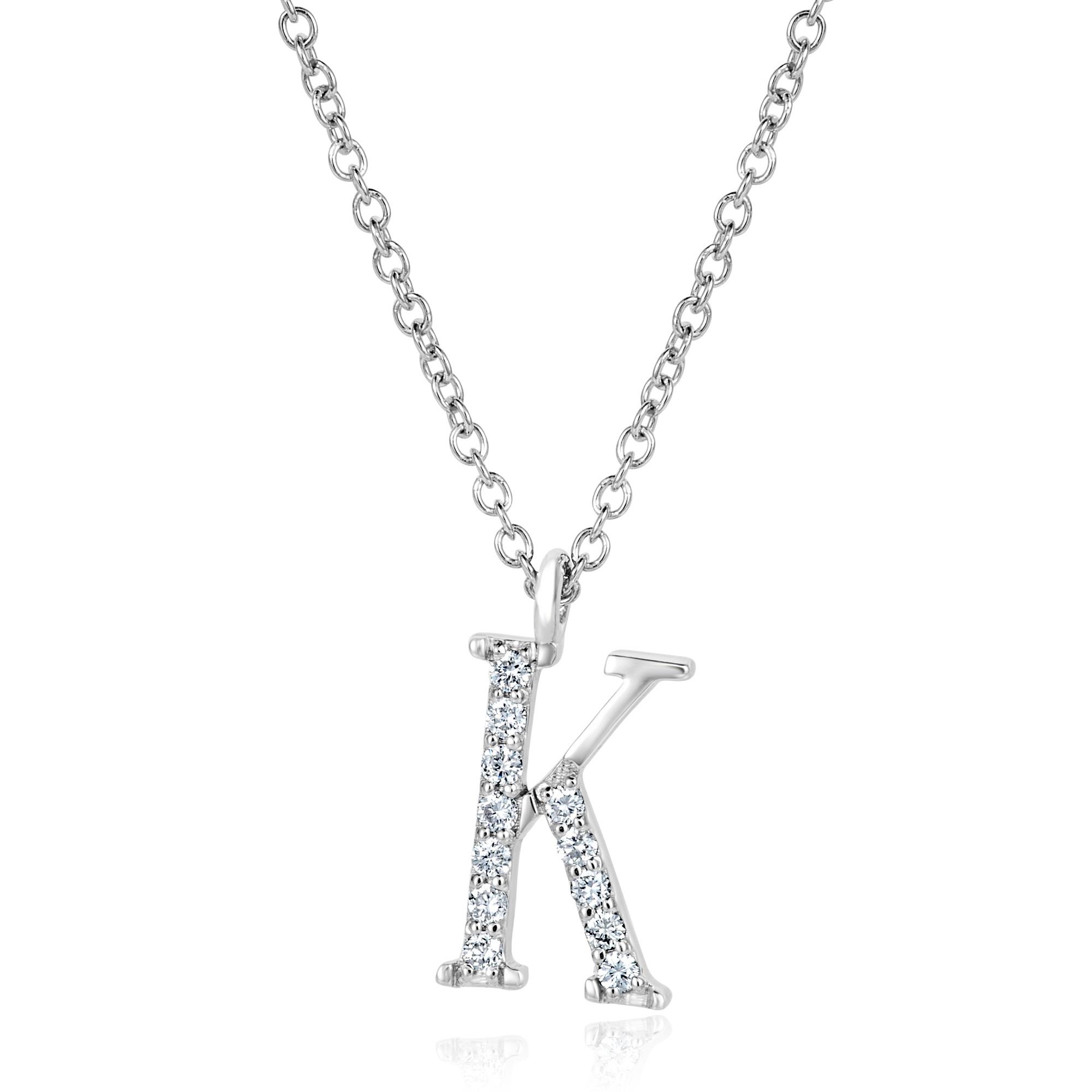 TIFFANY & Co. - 'B' Initial Necklace - .925 Sterling Silver – Open Vault -  Designer Consigners