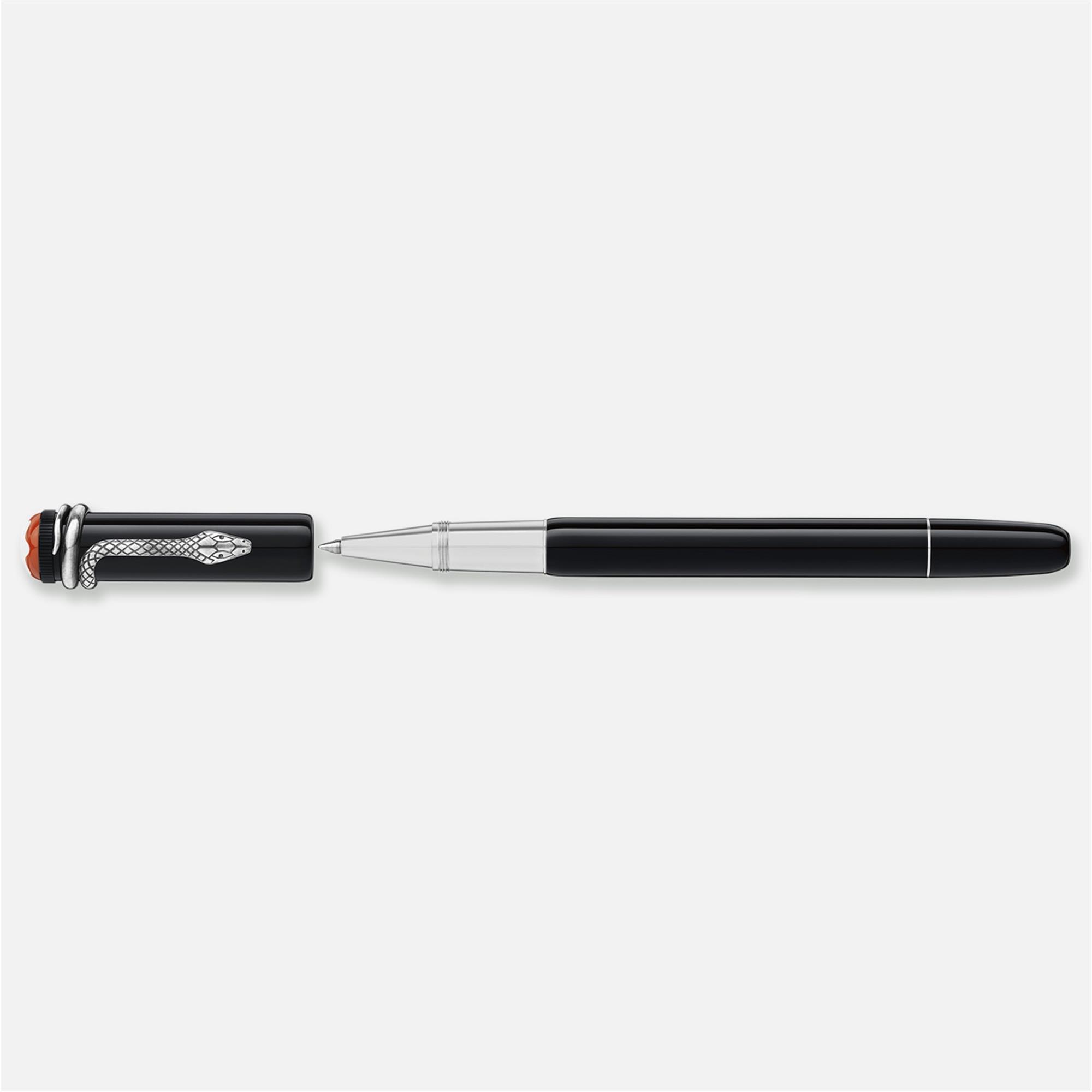 Montblanc rouge outlet et noir rollerball