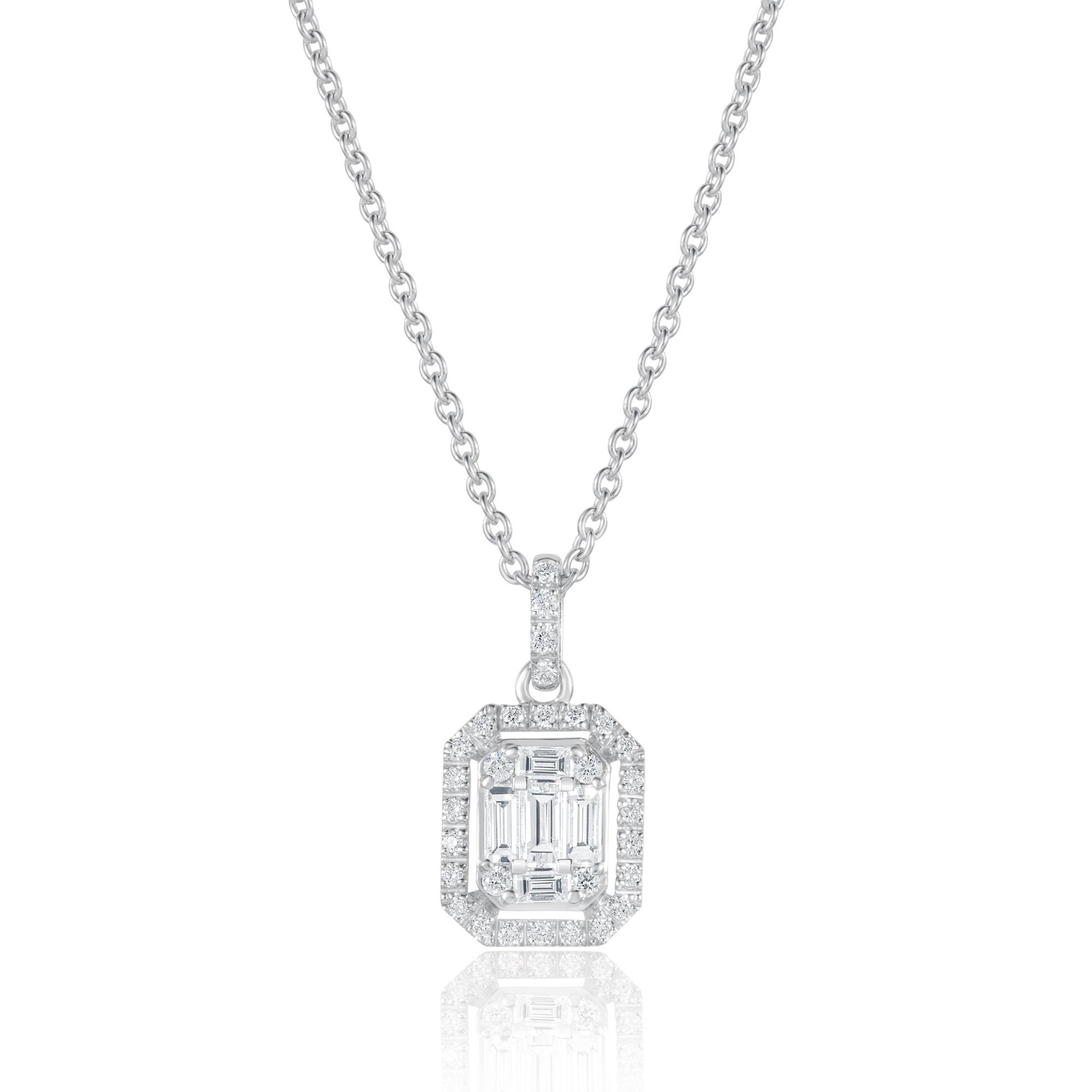 Odyssey Diamond Necklace 0.48ct | Pravins
